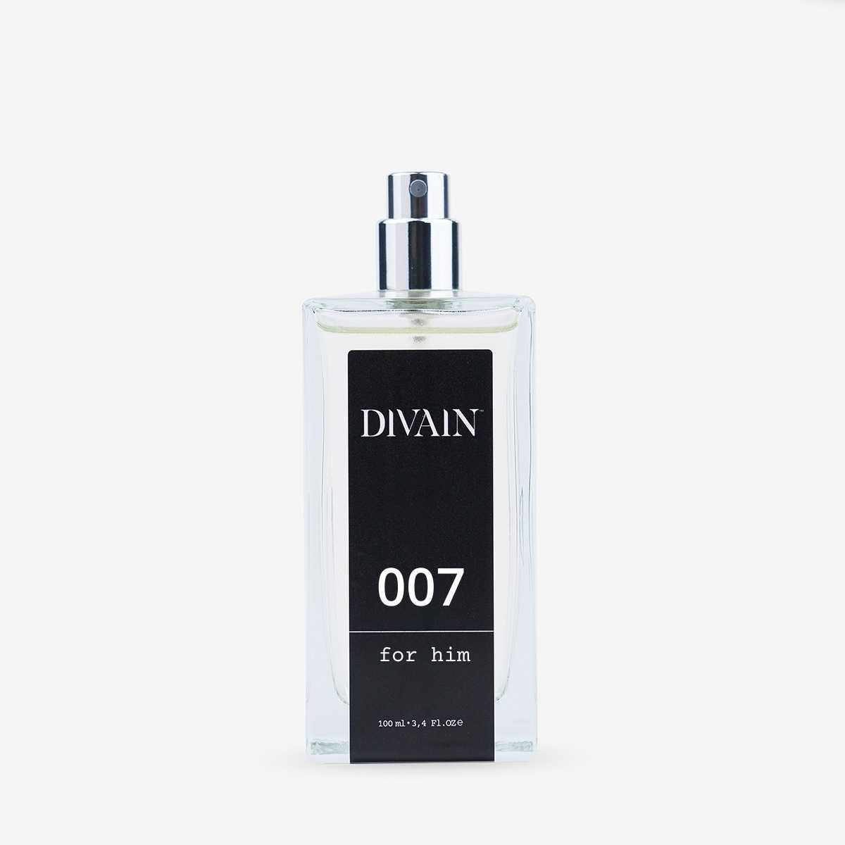 Fles van imitatie parfum voor heren divain-007