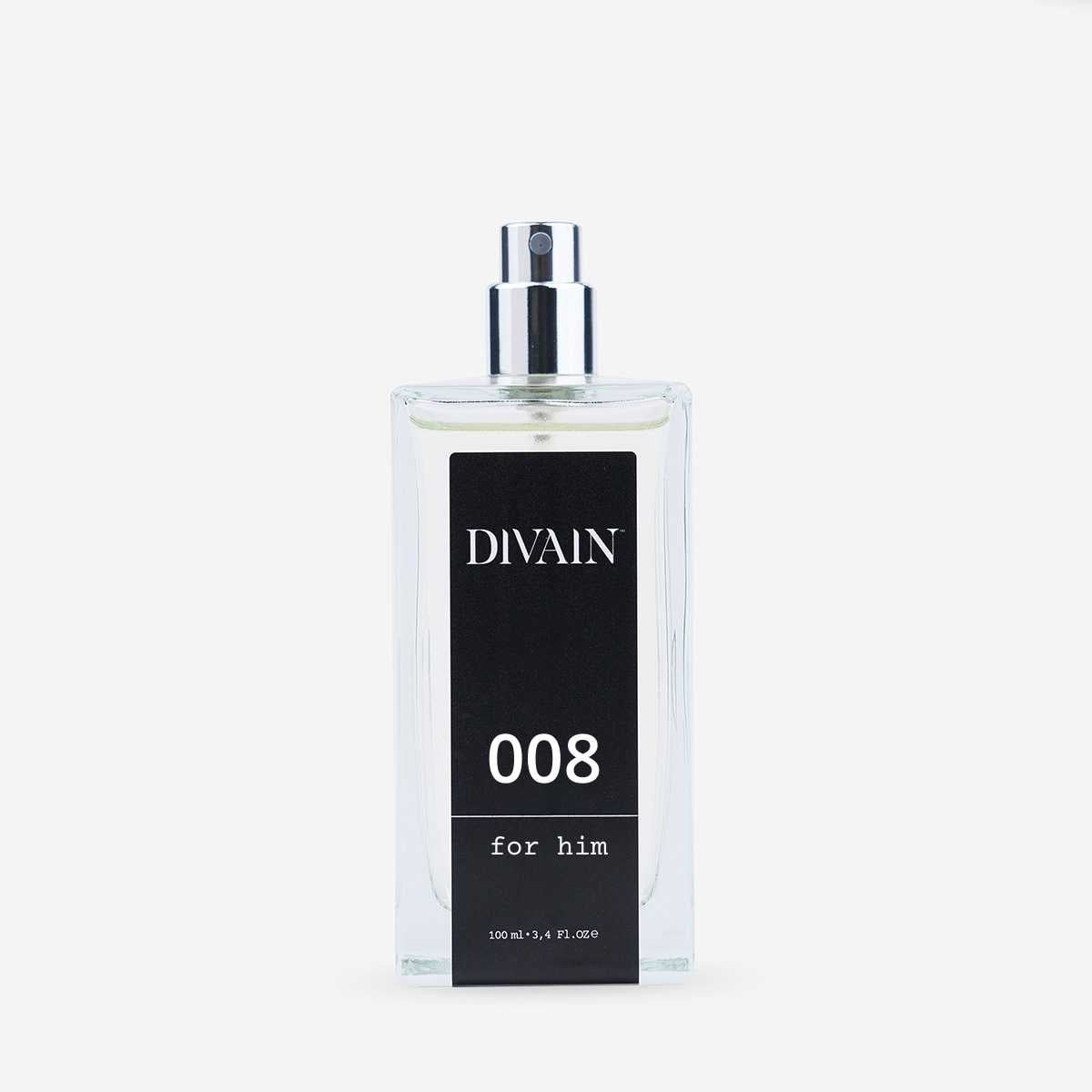 Fles van equivalent parfum voor heren divain-008