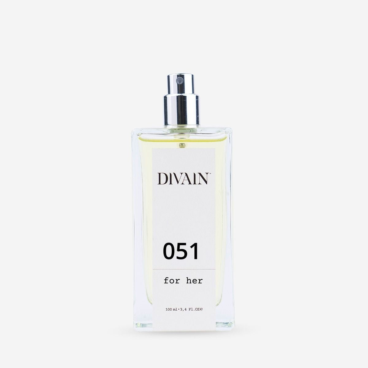 Fles van imitatie parfum voor dames divain-051