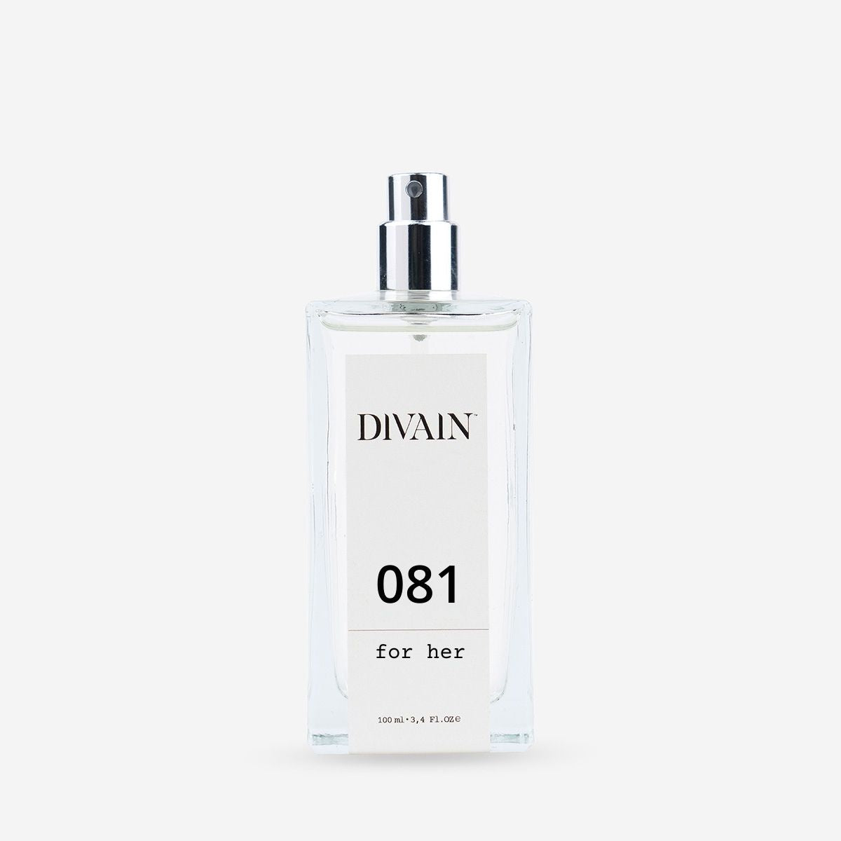 Fles van imitatie parfum voor dames divain-081