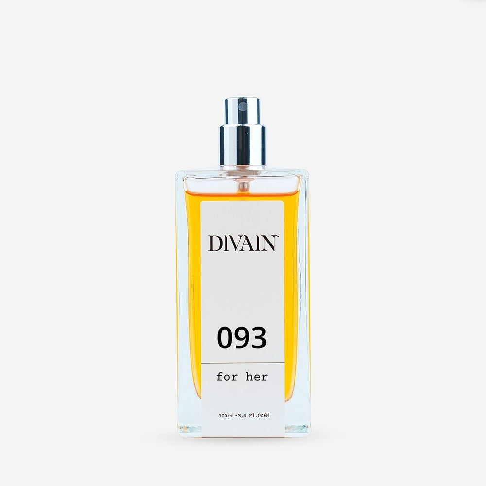 Fles van equivalent parfum voor dames divain-093