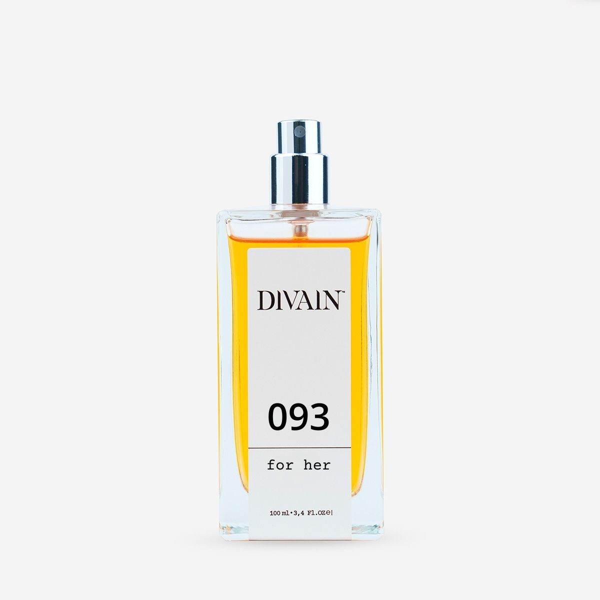 Fles van equivalent parfum voor dames divain-093