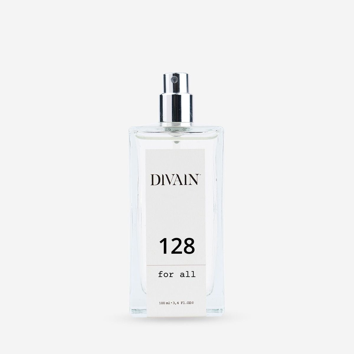 Fles van equivalent parfum voor dames divain-128