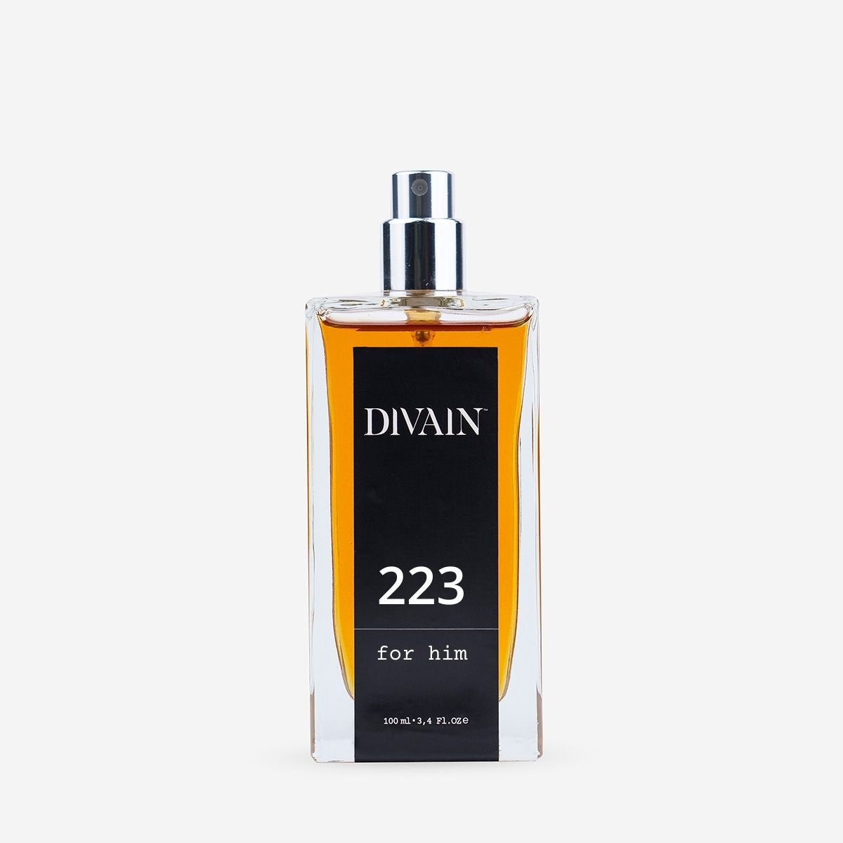 Fles van equivalent parfum voor heren divain-223