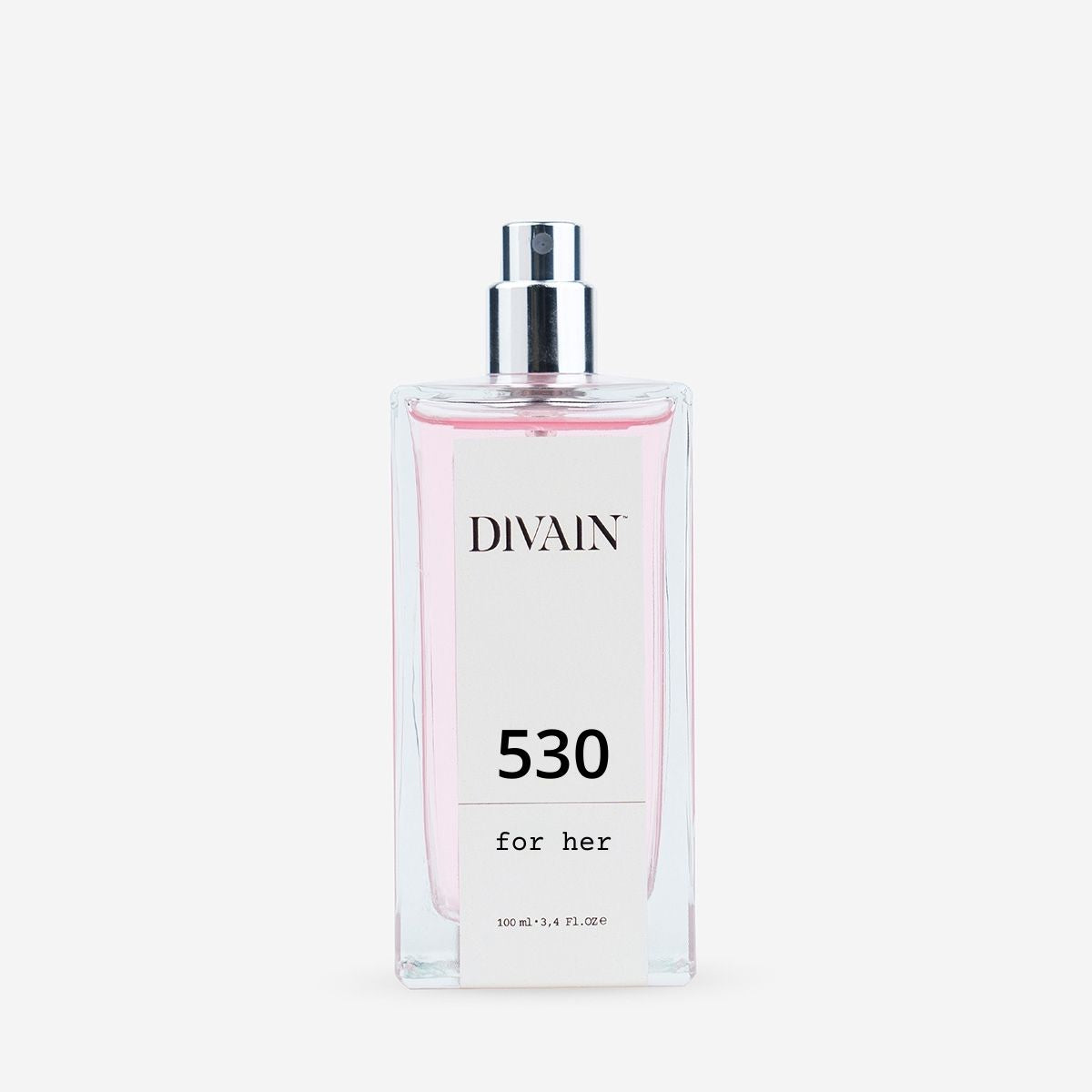 Fles van equivalent parfum voor dames divain-530