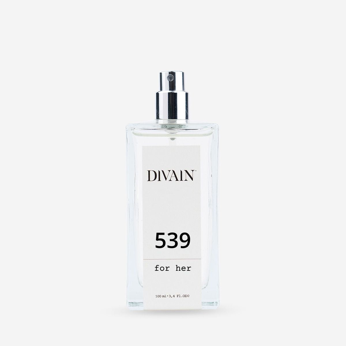 Fles van imitatie parfum voor dames divain-539