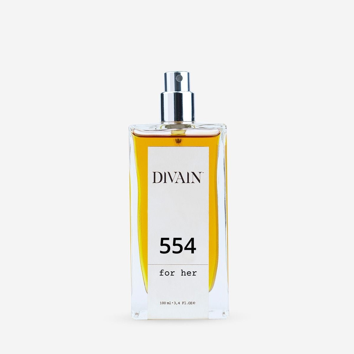 Fles van imitatie parfum voor dames divain-554