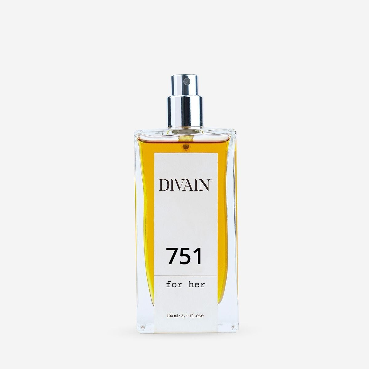 Fles van imitatie parfum voor dames divain-751