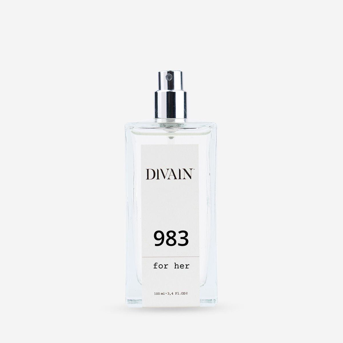 Fles van imitatie cologne voor dames divain-983