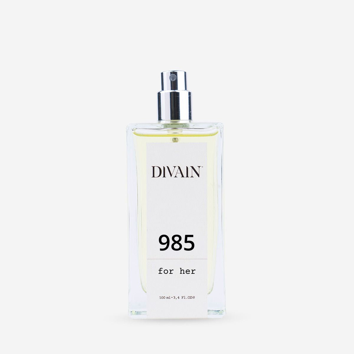 Fles van imitatie cologne voor dames divain-985